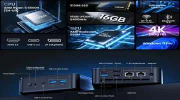 سعة 8 تيرابايت.. حاسوب Minix الجديد يظهر بمعالج AMD وتصميم مدمج متطور